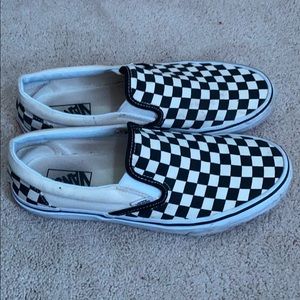Checkered Vans